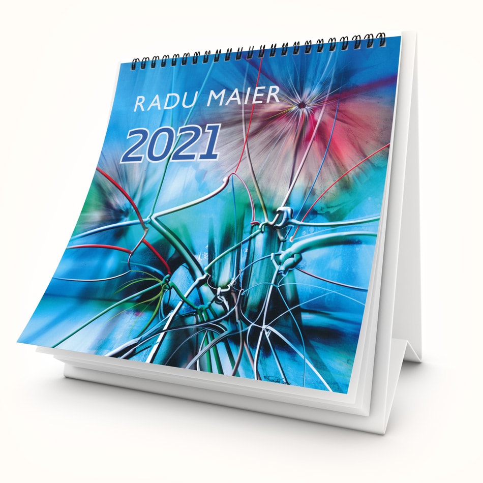 Kunstkalender 2021 Titelseite1 Radu Maier - | Galerie RADUART